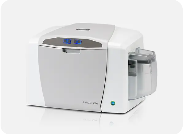 Buy HID Fargo C50 Plastic ID Card Printer  at Best Price in Dubai, Abu Dhabi, UAE